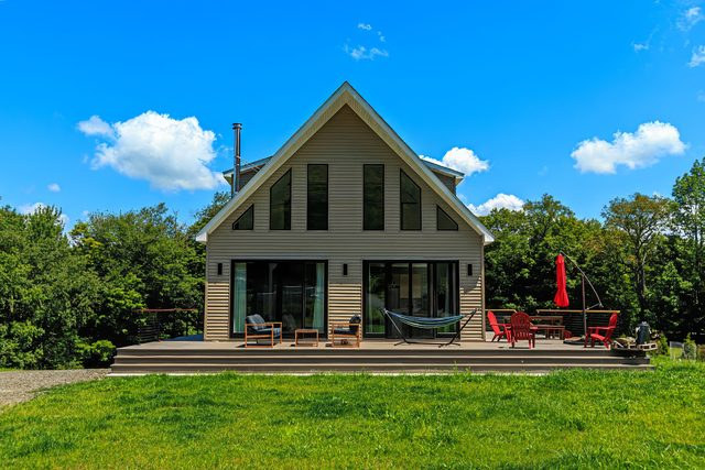 The finished house, summer 2023